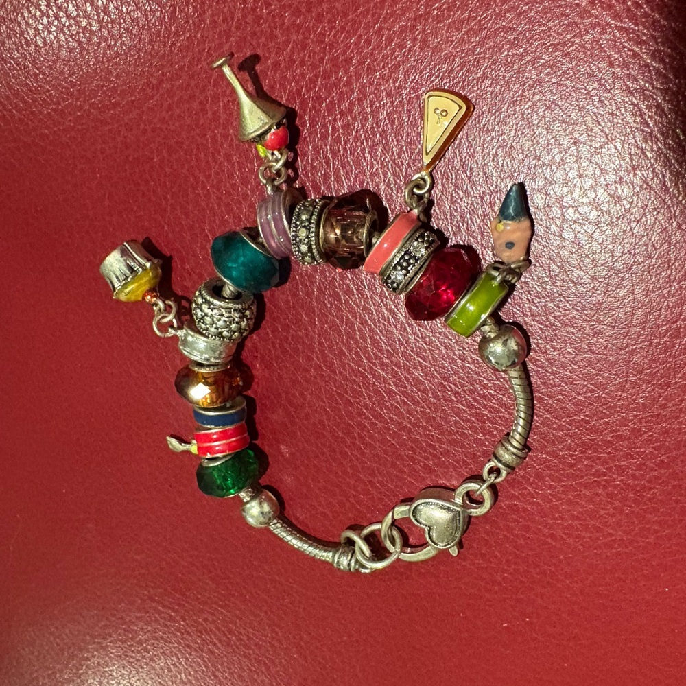 Brighton Multicolor Charm Bracelet